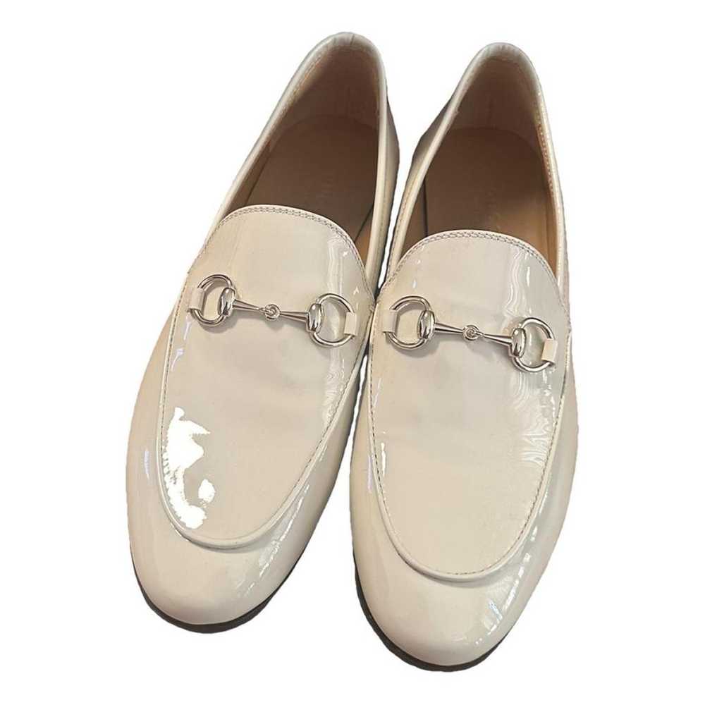 Gucci Brixton patent leather flats - image 1