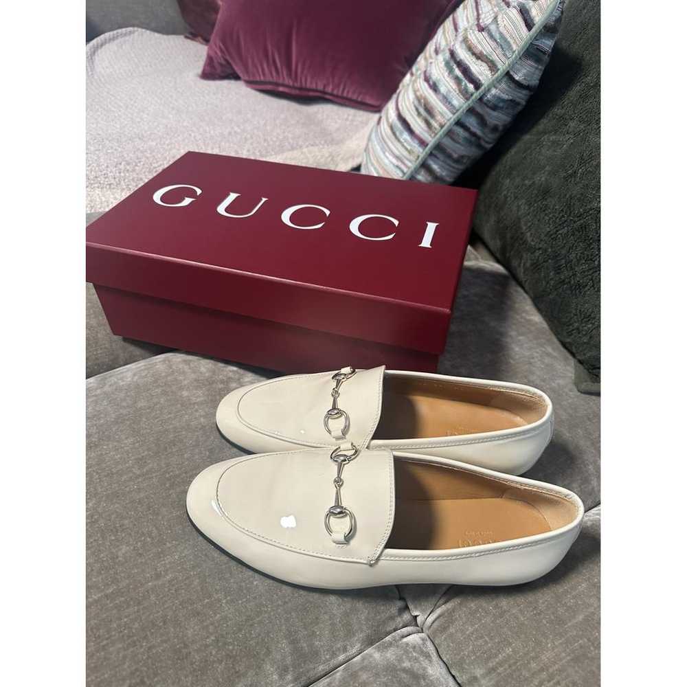 Gucci Brixton patent leather flats - image 3