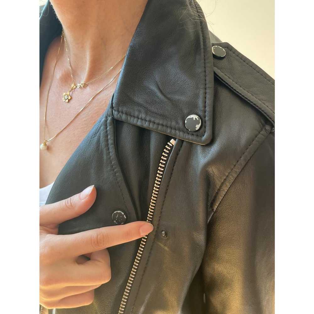 All Saints Leather biker jacket - image 4