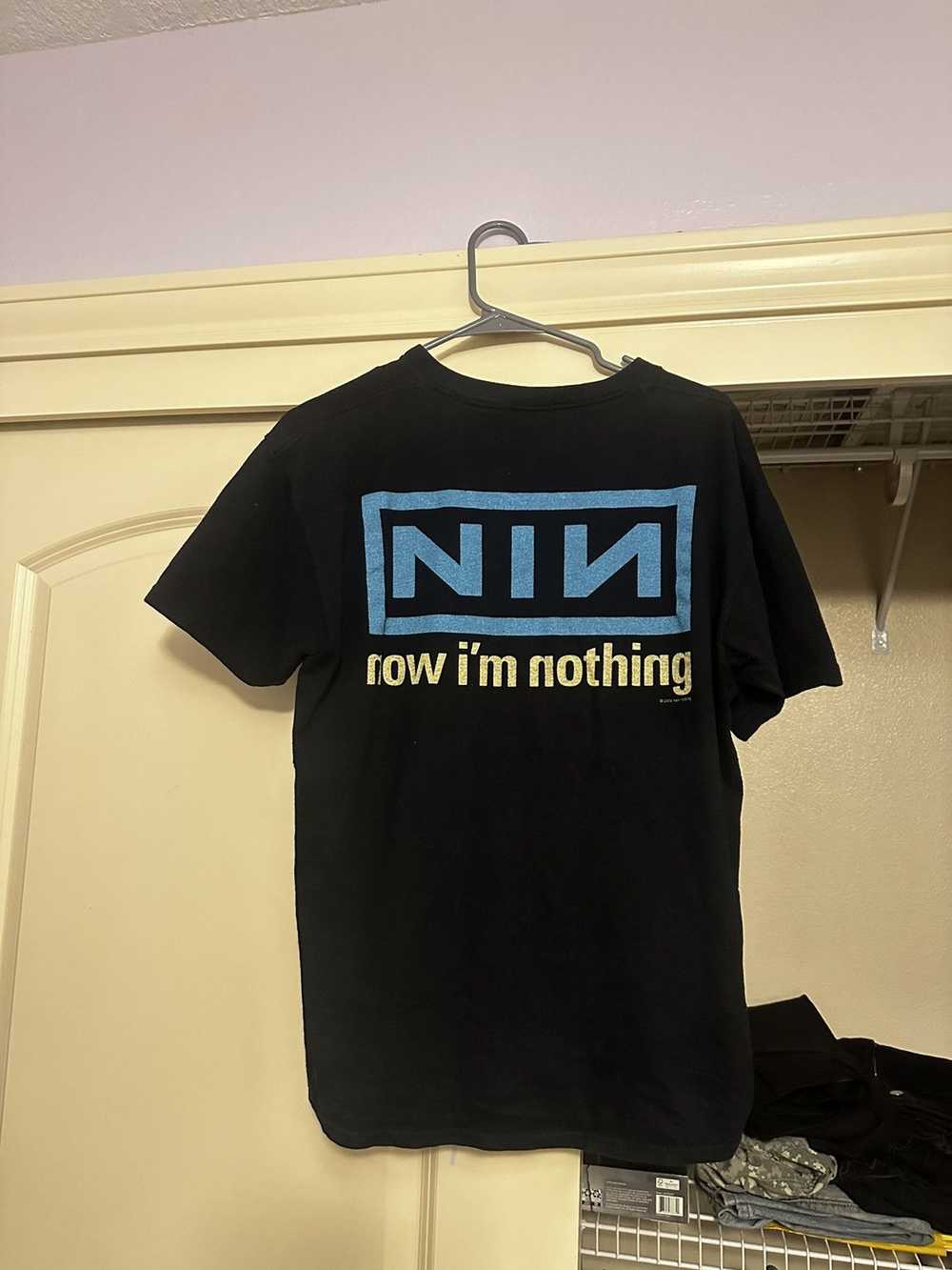 Vintage Nine Inch Nails Vintage Now I’m nothing T… - image 4