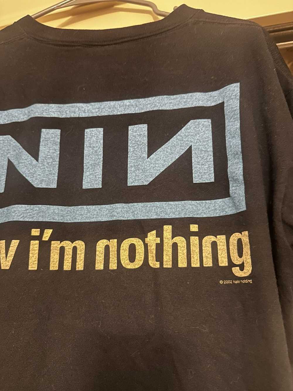 Vintage Nine Inch Nails Vintage Now I’m nothing T… - image 5