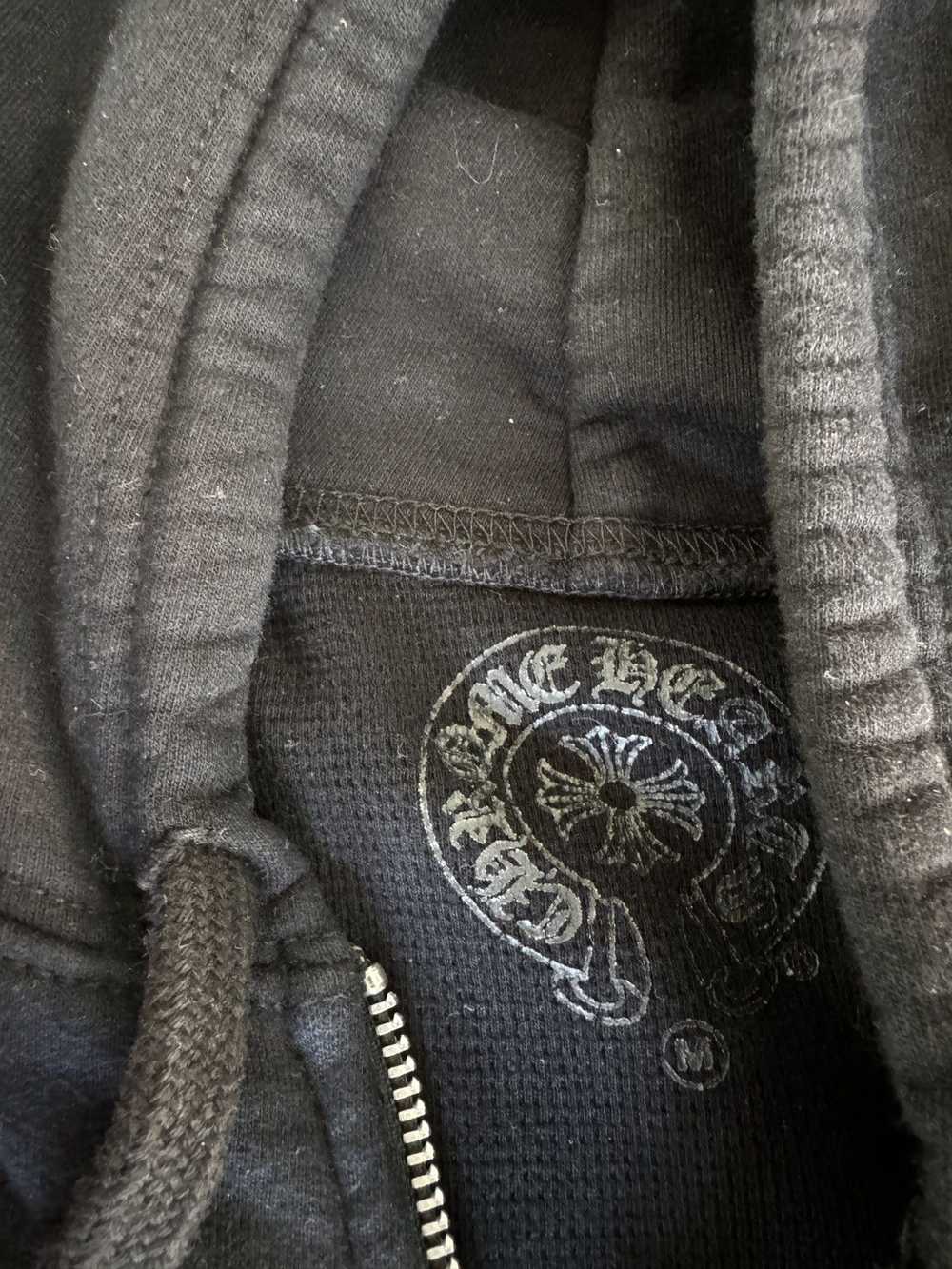 Chrome Hearts Chrome Heart Zip Up thermal hoodie - image 5