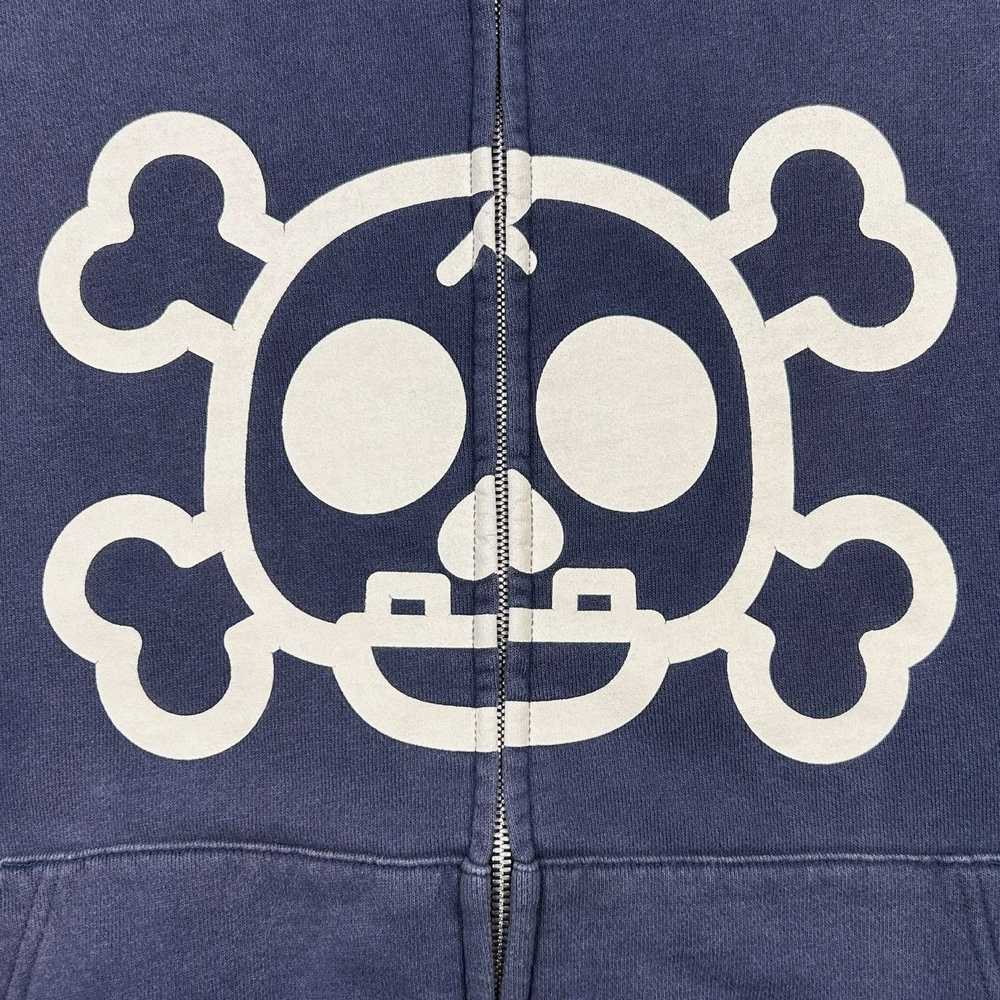 Bape Bape Baby Milo Bone Skull Zip up Hoodie - image 3