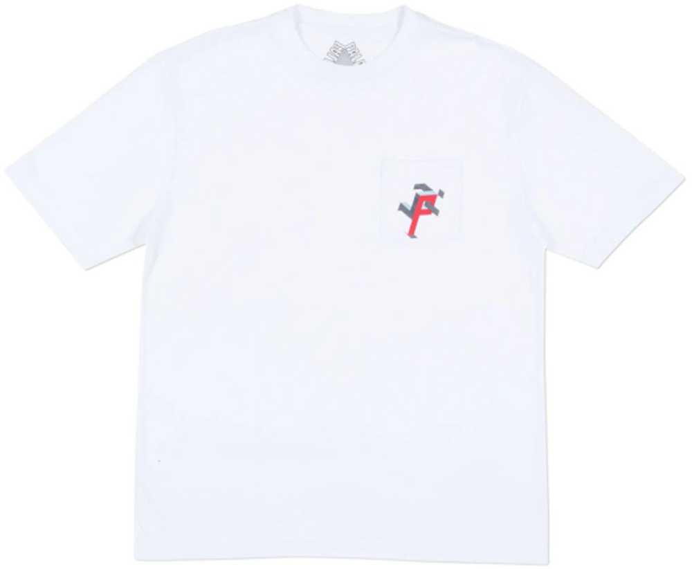 Palace Palace P-Man Pocket Tee White Large - image 5