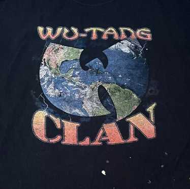 Designer Wu-Tang Clan PreOwned Large Band TShirt - image 1