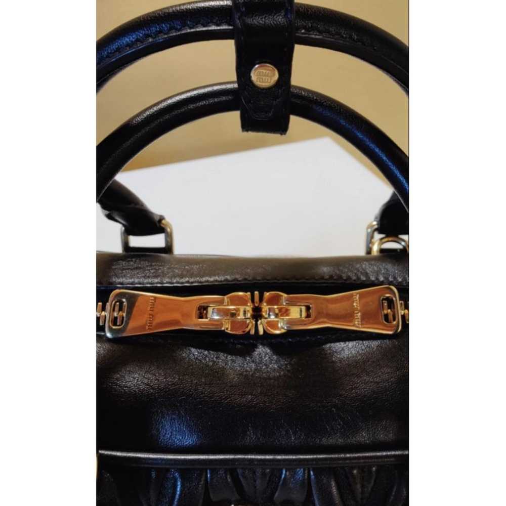 Miu Miu Arcadie leather handbag - image 9