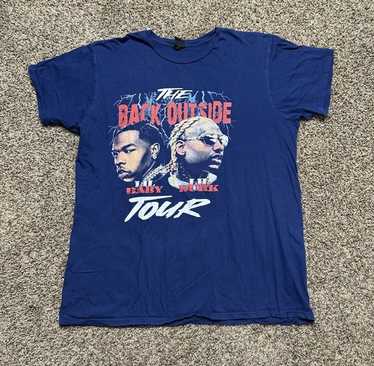 Lil Baby “Back Outside Tour” ツアーTシャツ Lil Baby Back Outside Tour Shirt Size Small Black Double