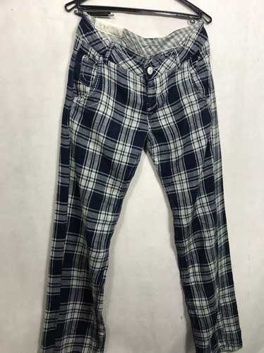 Japanese Brand Cepo tartan hood pants made in jap… - image 1