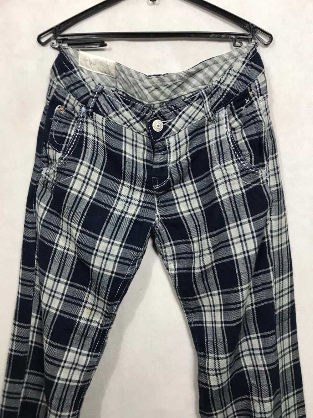 Japanese Brand Cepo tartan hood pants made in jap… - image 2