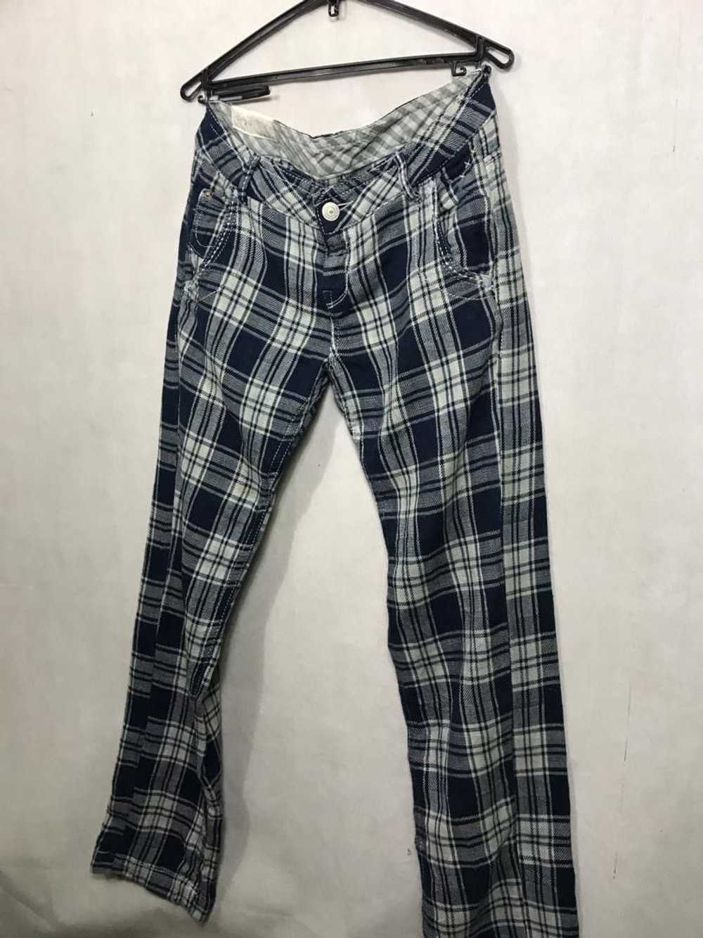 Japanese Brand Cepo tartan hood pants made in jap… - image 3