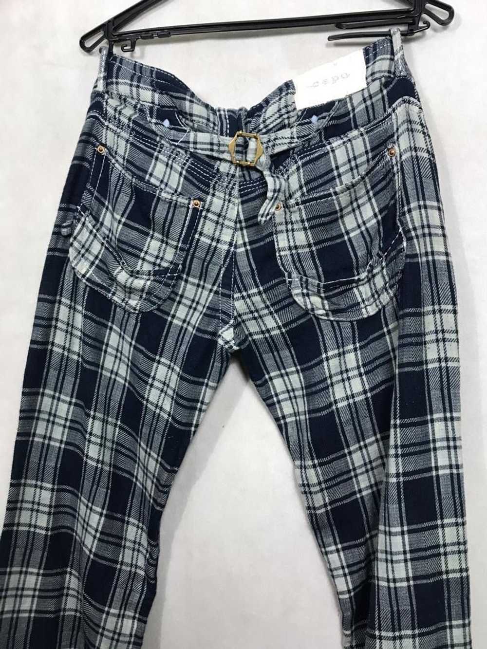 Japanese Brand Cepo tartan hood pants made in jap… - image 4