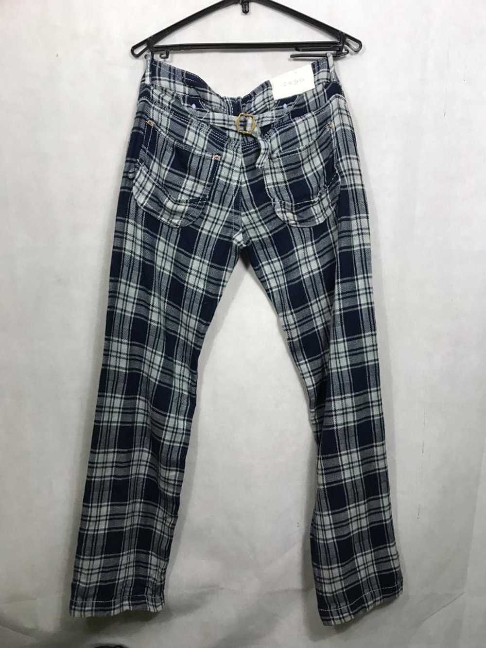 Japanese Brand Cepo tartan hood pants made in jap… - image 7