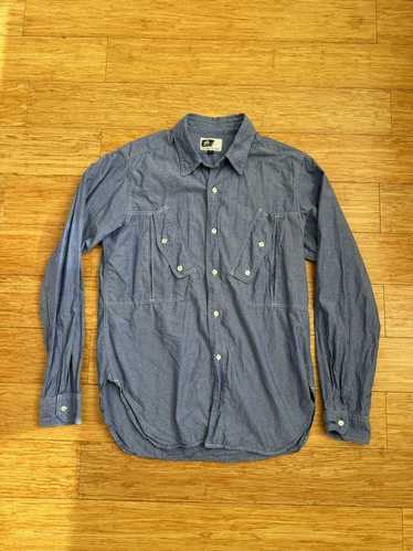 Engineered Garments Blue Chambray Field Shirt