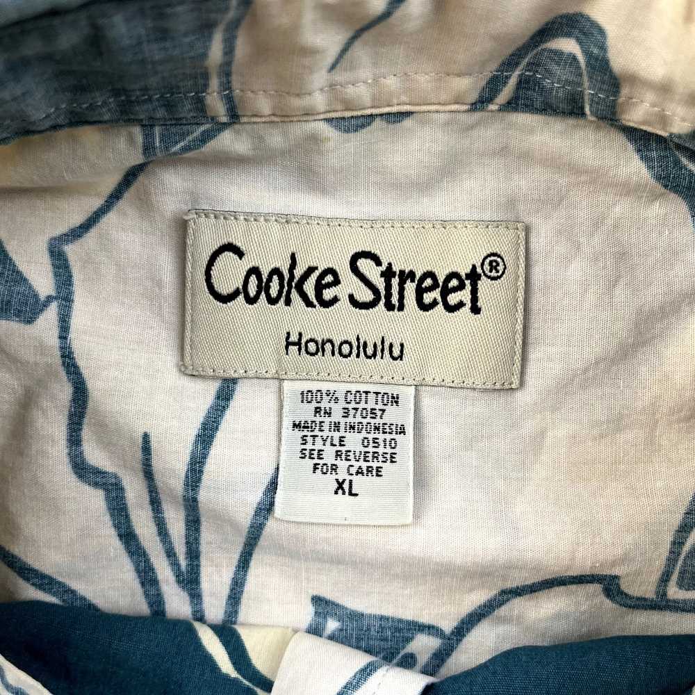 Hawaiian Shirt Cooke Street Hawaiian Shirt XL Blu… - image 5