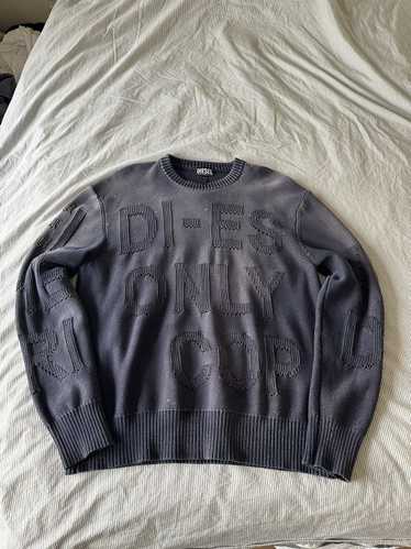 Diesel distressed sweater - Gem Diesel distressed sweater - Gem