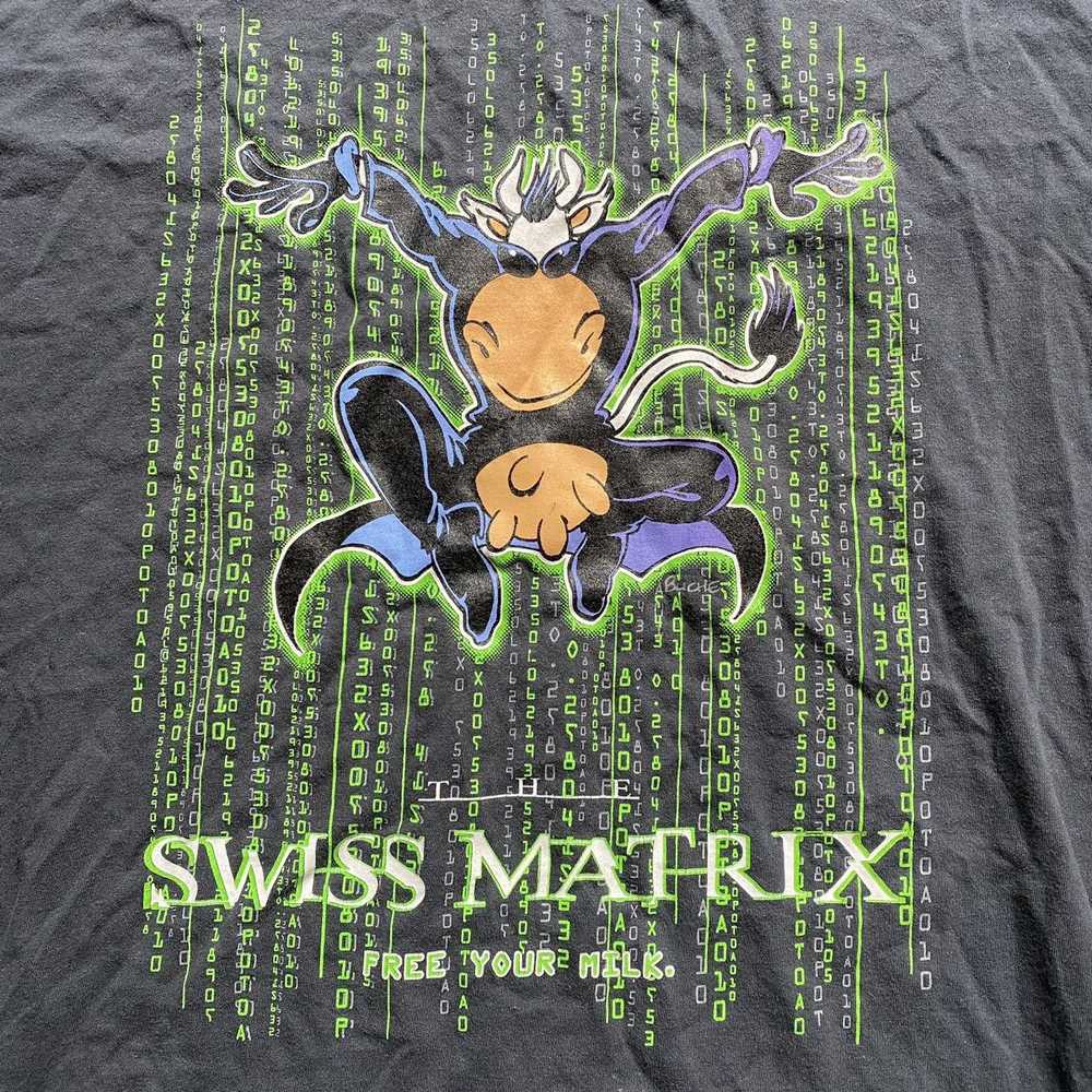 Humor × Movie × Vintage VINTAGE SWISS MATRIX FADE… - image 2