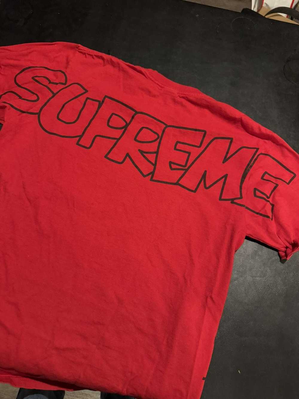 Hype × Streetwear × Supreme Supreme Smurf Tee - image 2