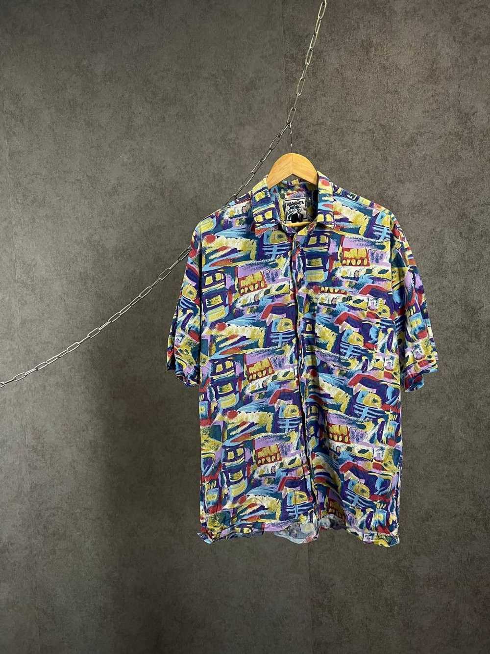 Crazy Shirts × Hawaiian Shirt × Vintage Art crazy… - image 1