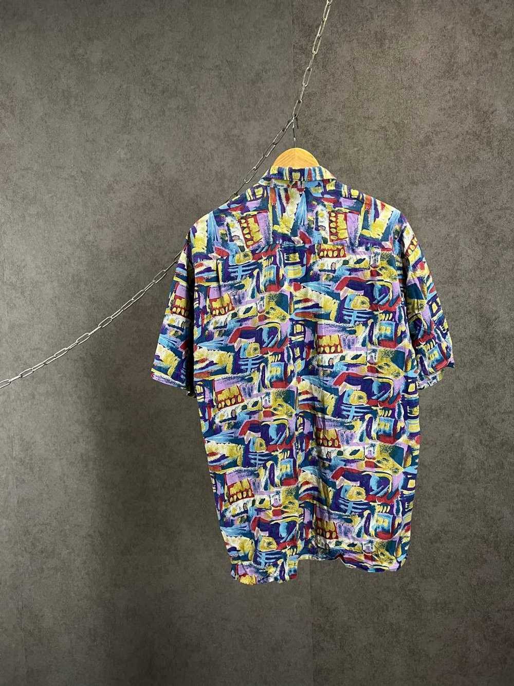 Crazy Shirts × Hawaiian Shirt × Vintage Art crazy… - image 6