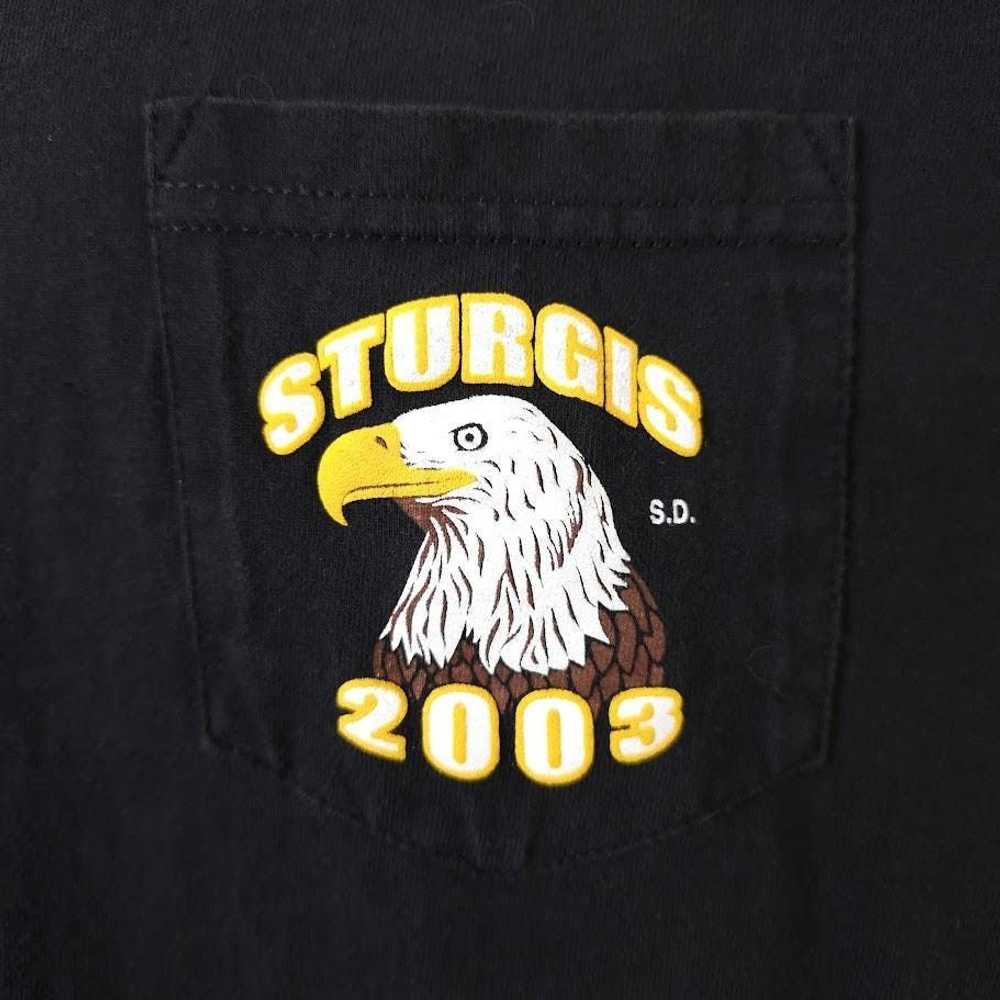 Vintage Vintage Sturgis T Shirt Mens Size Large B… - image 3