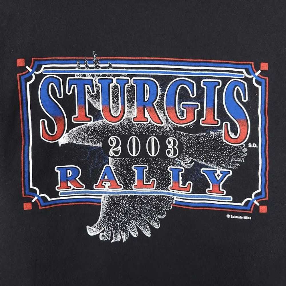 Vintage Vintage Sturgis T Shirt Mens Size Large B… - image 4