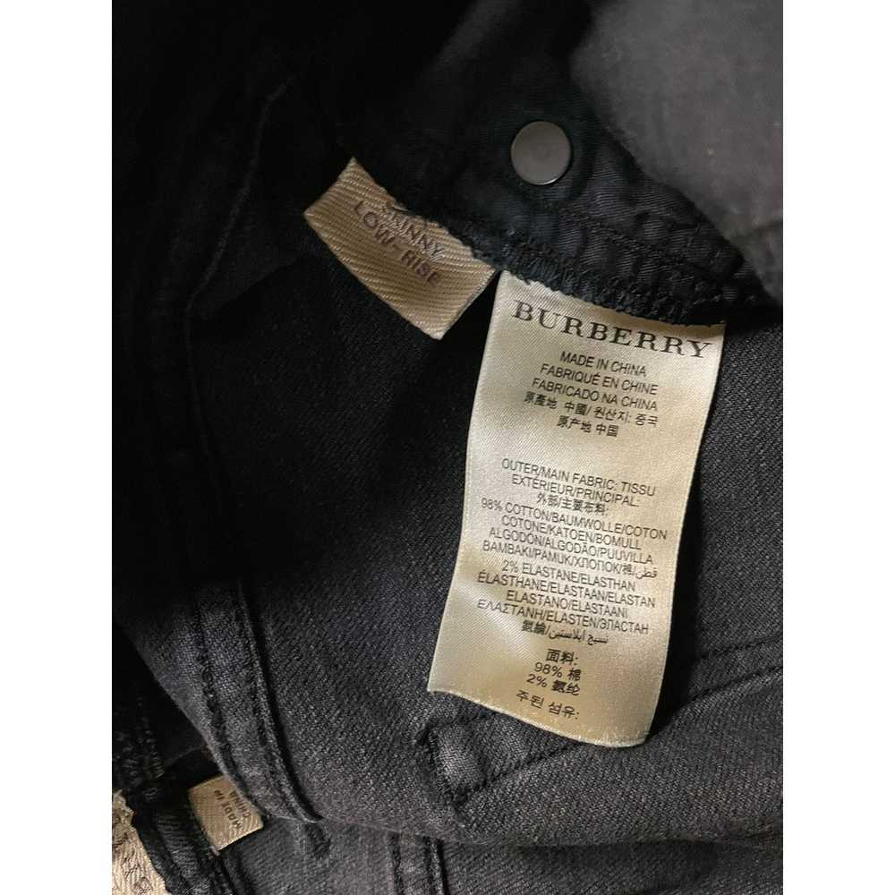 Burberry Burberry Brit Skinny Low Rise 30 x 27 Sm… - image 4