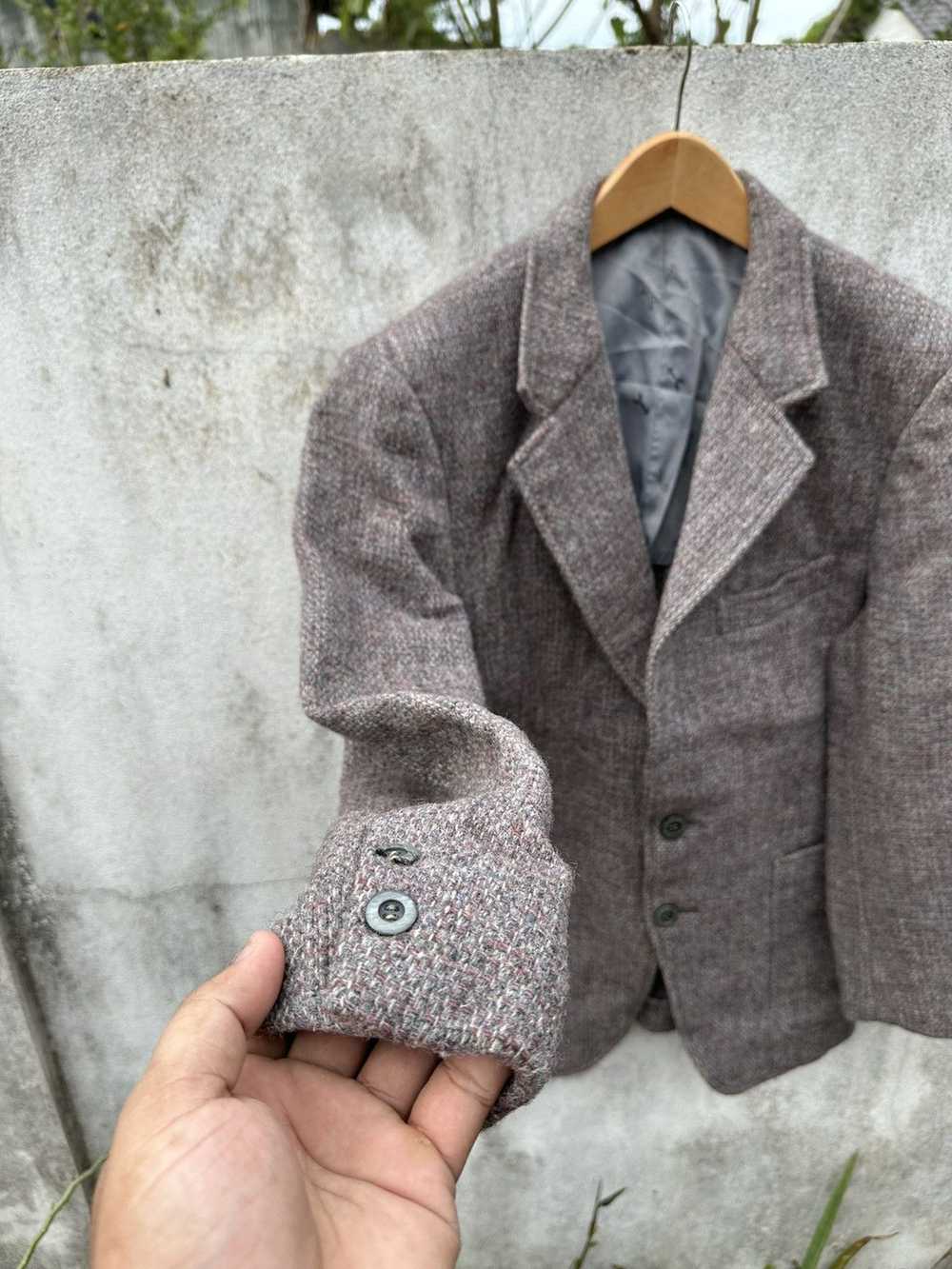 Designer × Harris Tweed × Vintage Harris Tweed wo… - image 3