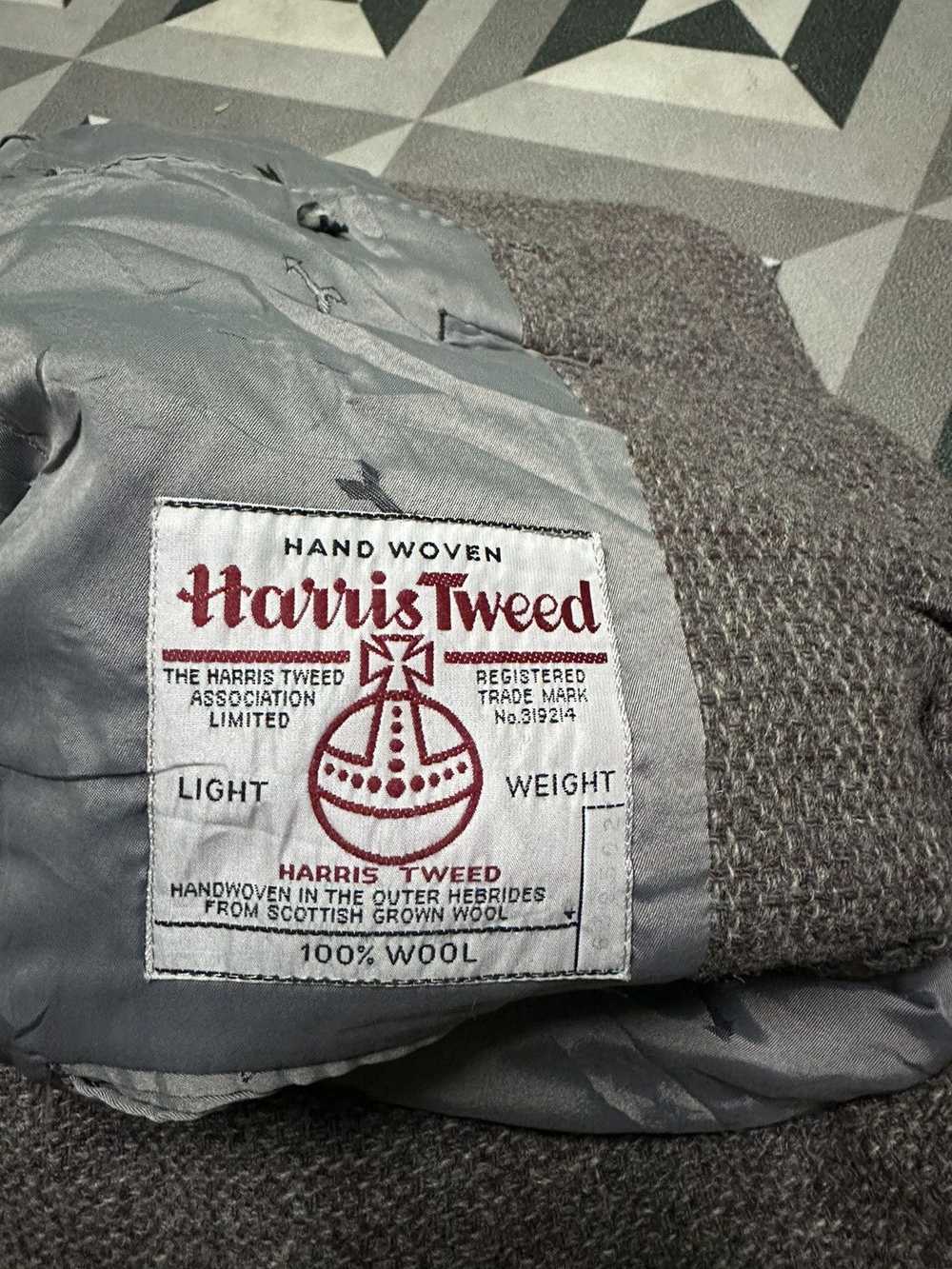 Designer × Harris Tweed × Vintage Harris Tweed wo… - image 5