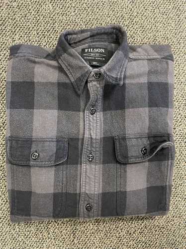 Filson Check Print Flannel Chores Shirt