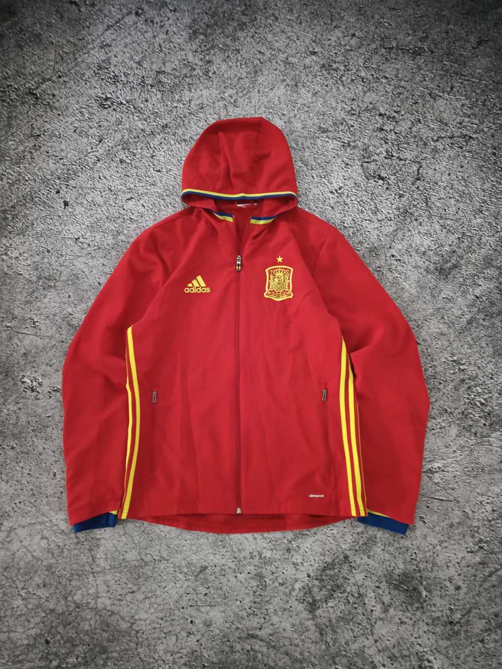 Adidas × Soccer Jersey × Vintage SPAIN FOOTBALL S… - image 1