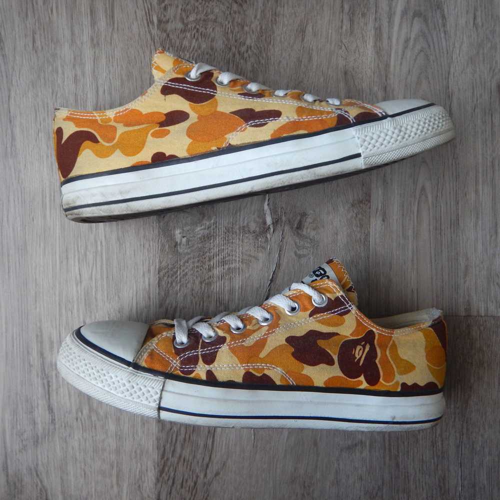 Bape Early 2000s Bape Orange Autumn Camo Apestas - image 1