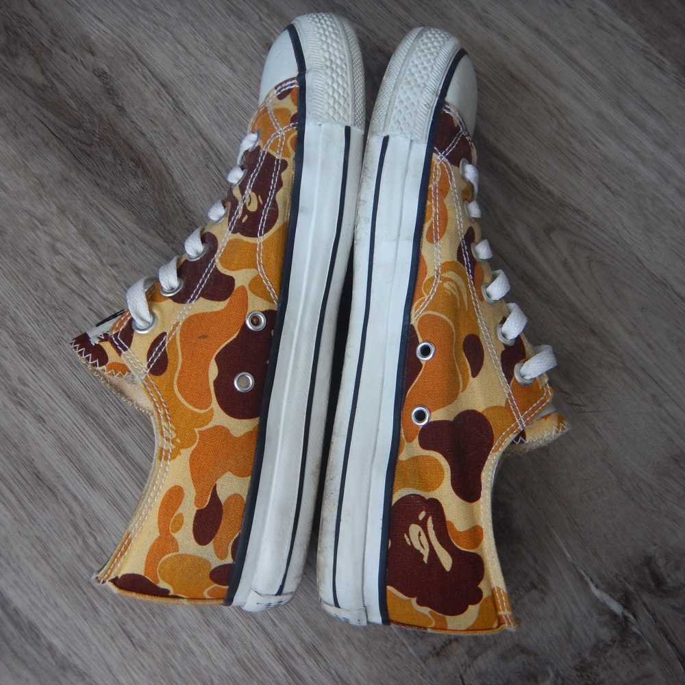 Bape Early 2000s Bape Orange Autumn Camo Apestas - image 3