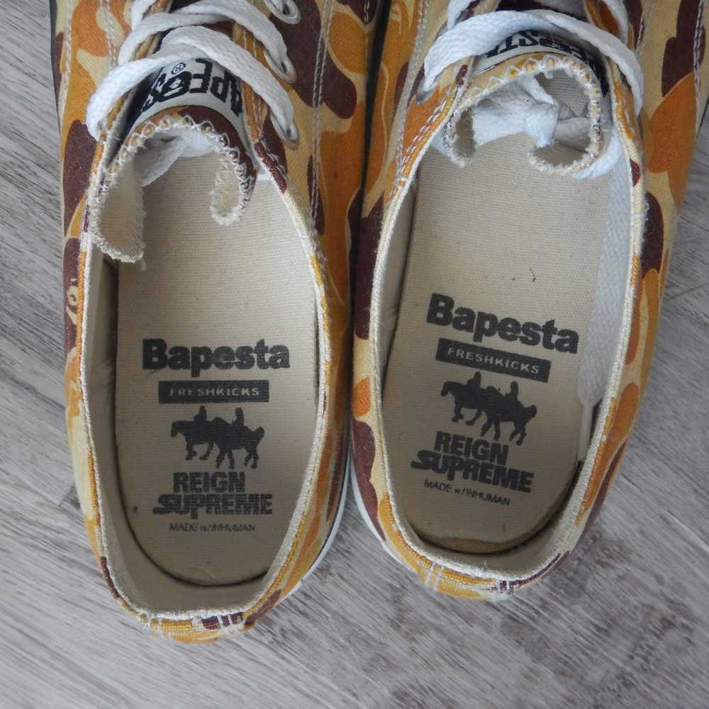 Bape Early 2000s Bape Orange Autumn Camo Apestas - image 4