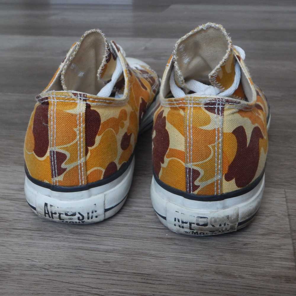 Bape Early 2000s Bape Orange Autumn Camo Apestas - image 6