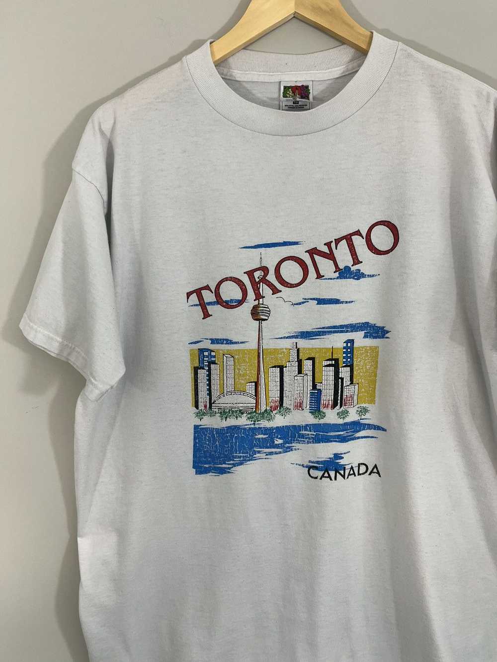 Vintage Vintage Toronto Canada Distressed City Sk… - image 4