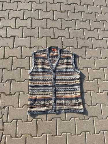 Missoni MISSONI SPORT 90S VINTAGE CARDIGAN VEST CO