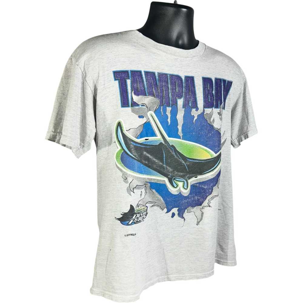 Nutmeg Vintage Nutmeg Tampa Bay Devil Rays MLB Tee - image 4