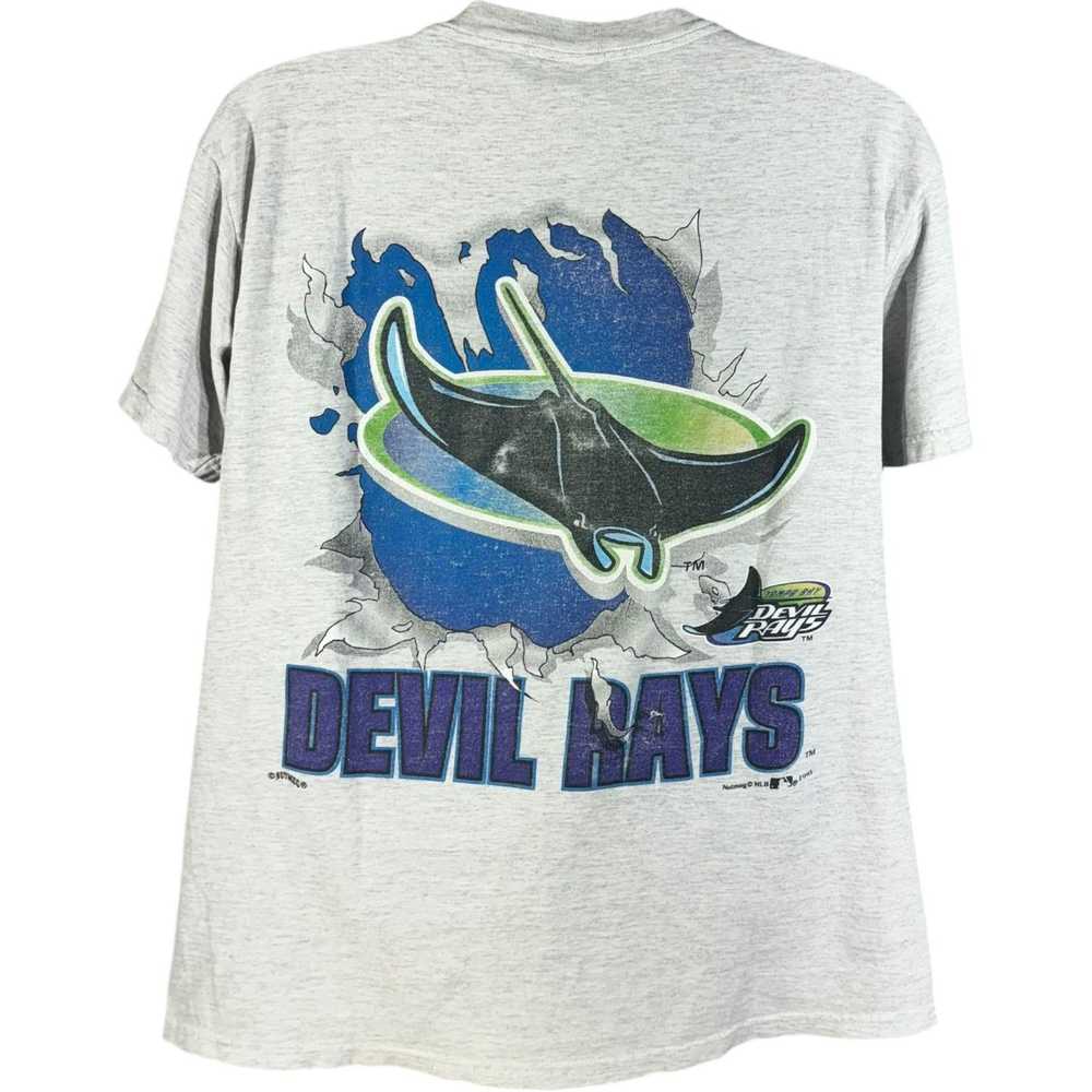 Nutmeg Vintage Nutmeg Tampa Bay Devil Rays MLB Tee - image 5