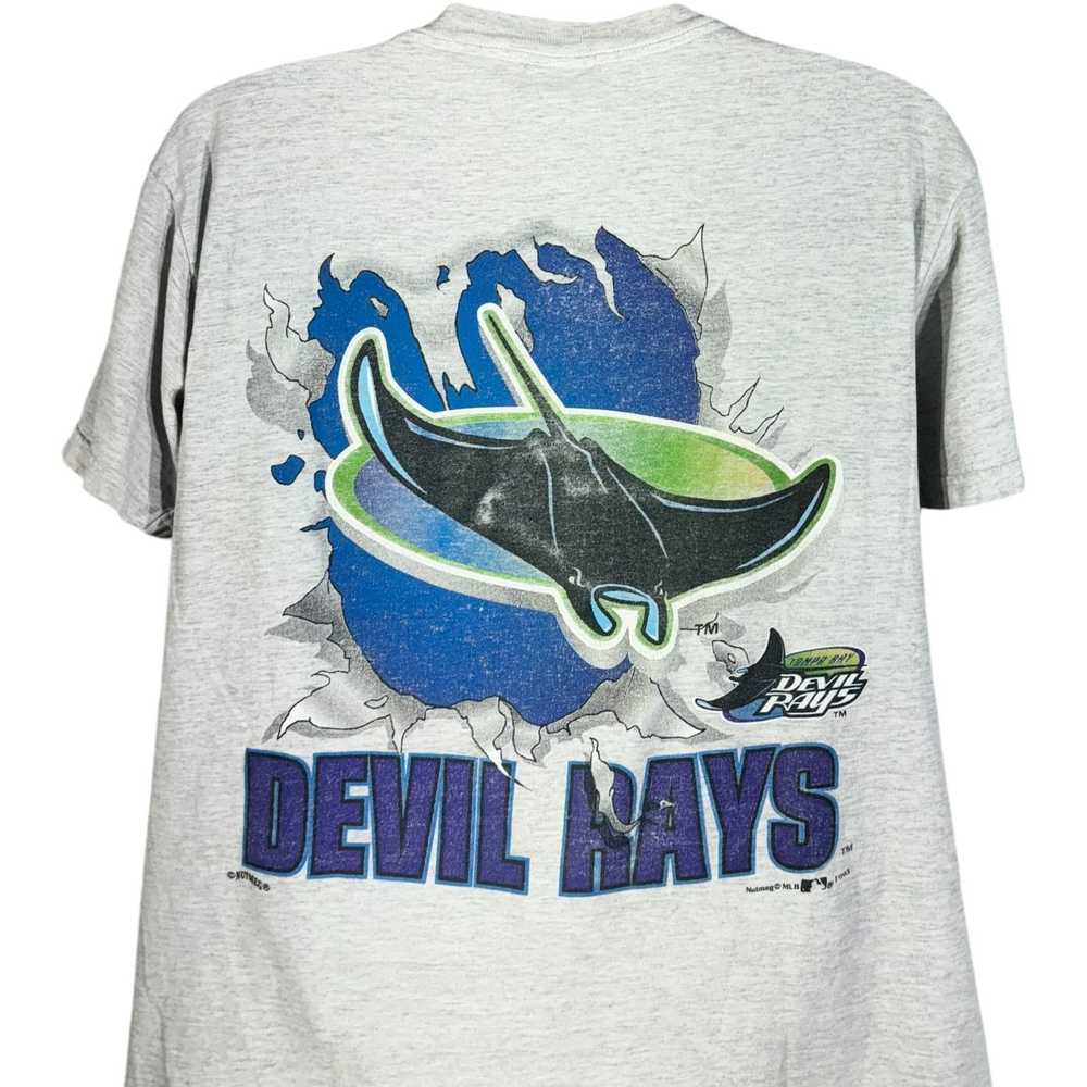 Nutmeg Vintage Nutmeg Tampa Bay Devil Rays MLB Tee - image 6