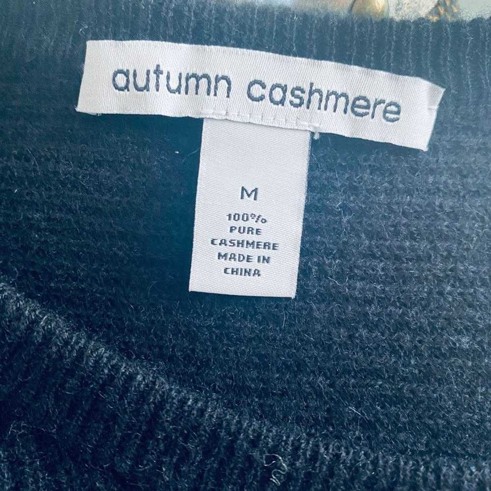 Autumn Cashmere Autumn cashmere black cashmere sw… - image 5