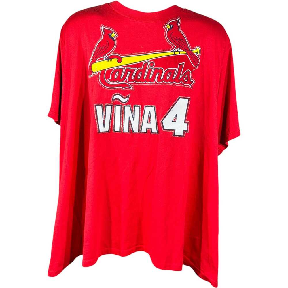 MLB Vintage St. Louis Cardinals #4 Fernanda Vina … - image 1