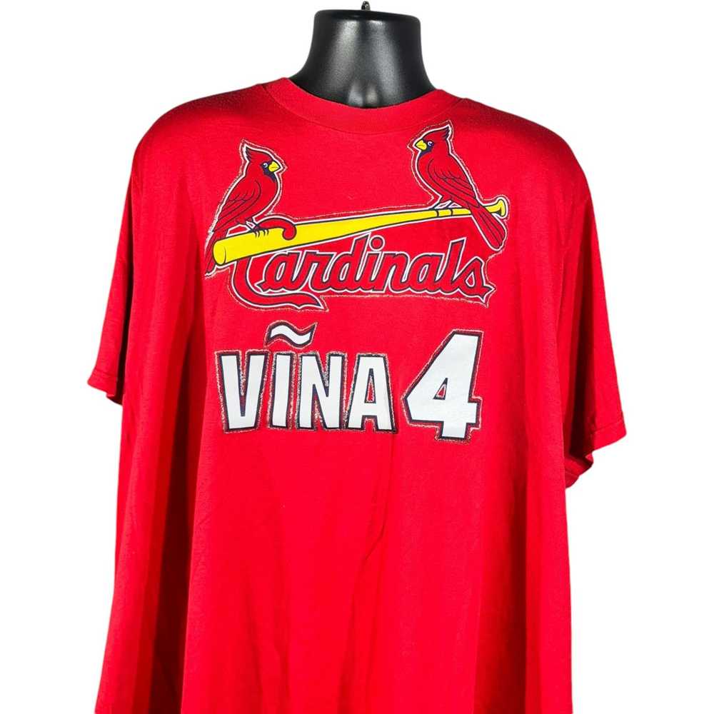 MLB Vintage St. Louis Cardinals #4 Fernanda Vina … - image 2