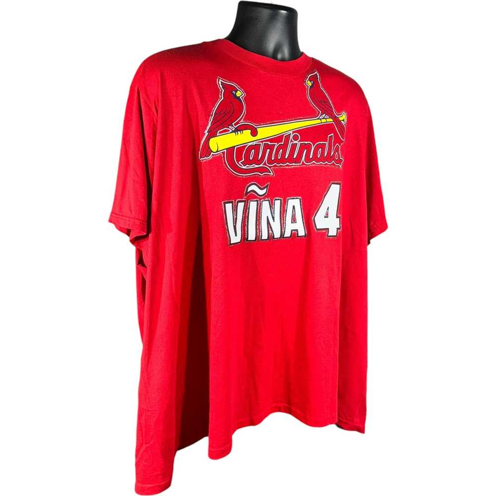 MLB Vintage St. Louis Cardinals #4 Fernanda Vina … - image 4