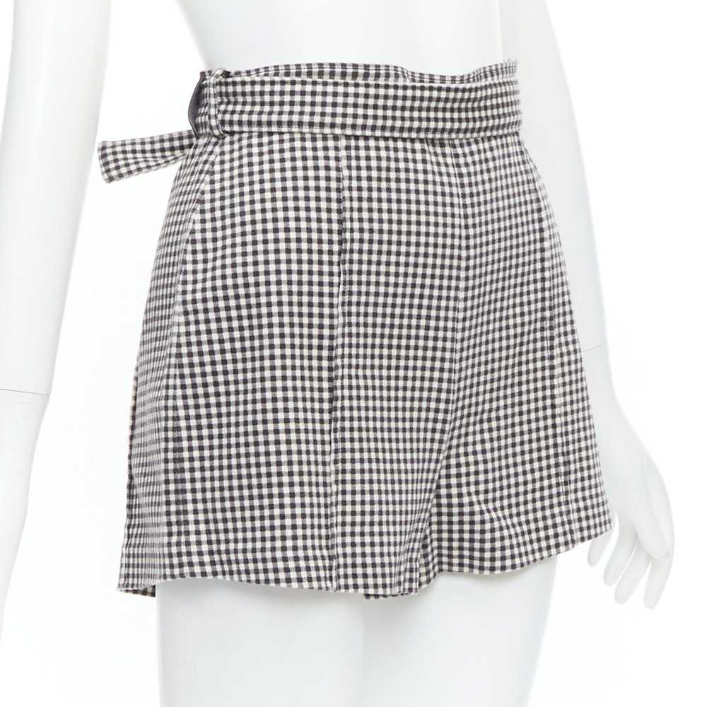 Zimmermann ZIMMERMANN black white gingham print h… - image 3