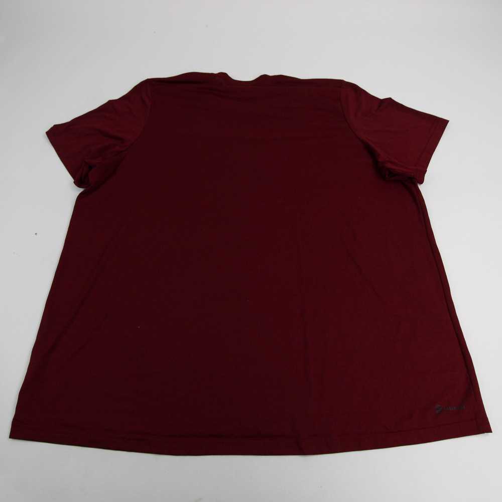 adidas Aeroready Short Sleeve Shirt Men's Maroon … - image 3