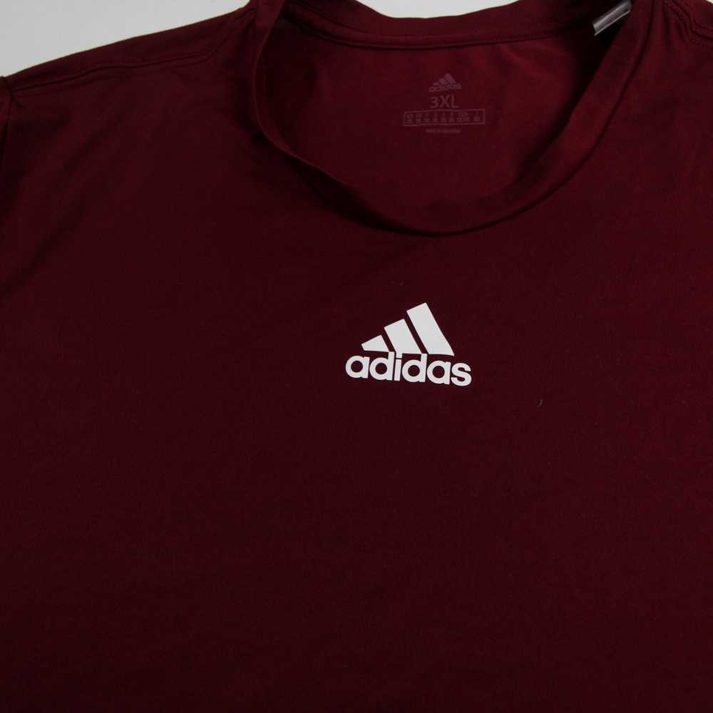 adidas Aeroready Short Sleeve Shirt Men's Maroon … - image 4