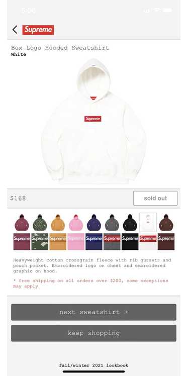 Supreme box logo hooded - Gem Supreme box logo hooded - Gem