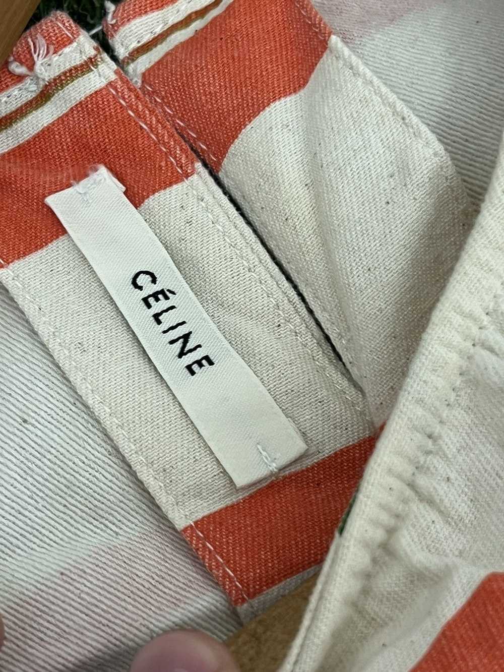 Celine × Vintage Vintage Celine Striped Rare Vest… - image 6