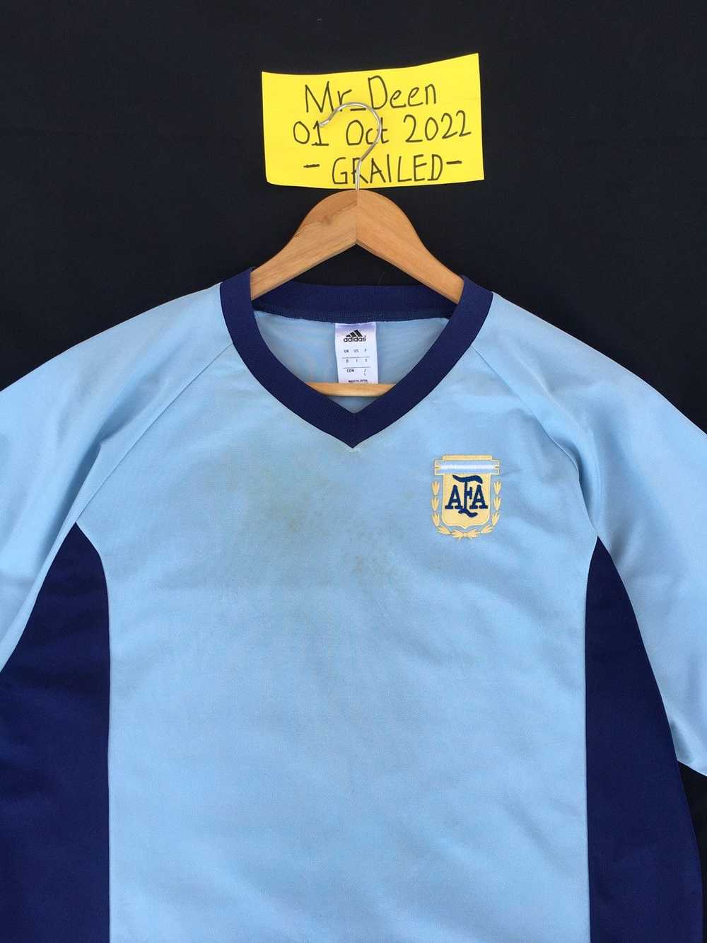 Adidas × Soccer Jersey × Vintage Rare Vtg Argenti… - image 1