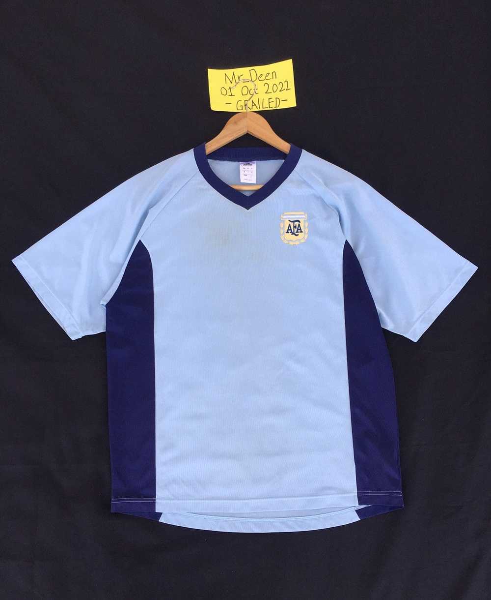 Adidas × Soccer Jersey × Vintage Rare Vtg Argenti… - image 2